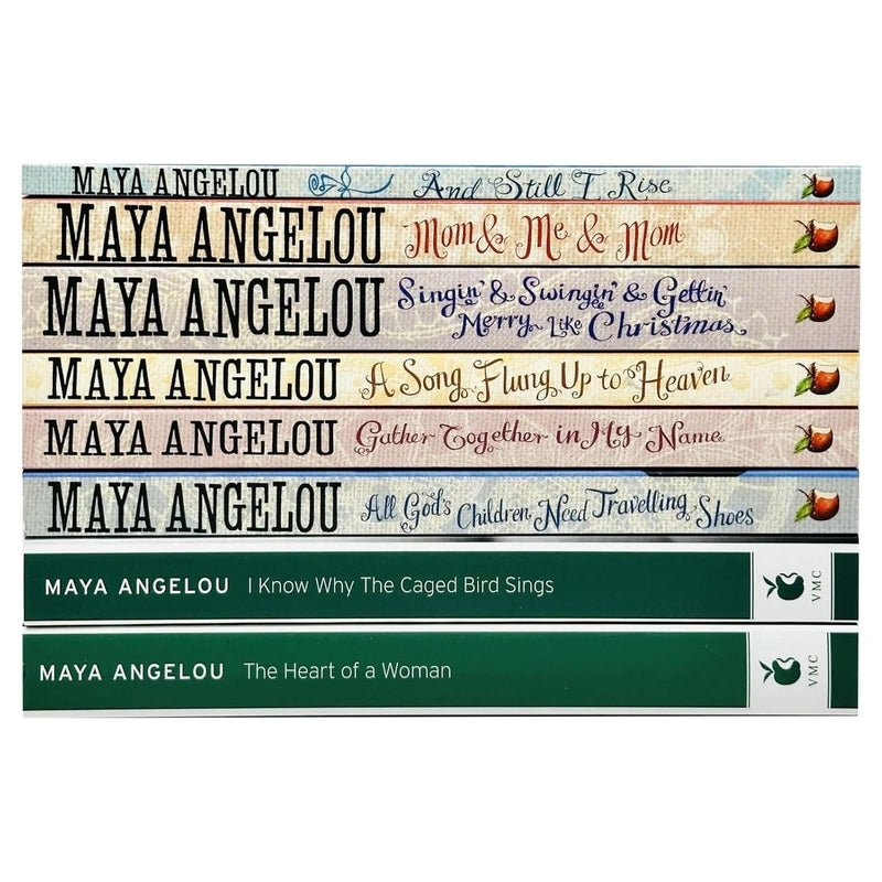 Maya Angelou 8 Books Collection Set And Still I Rise, Mom and Me and Mom - The Book Bundle
