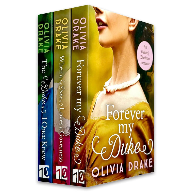 Unlikely Duchesses Series 3 Books Collection Set by Olivia Drake - Fiction - Paperback