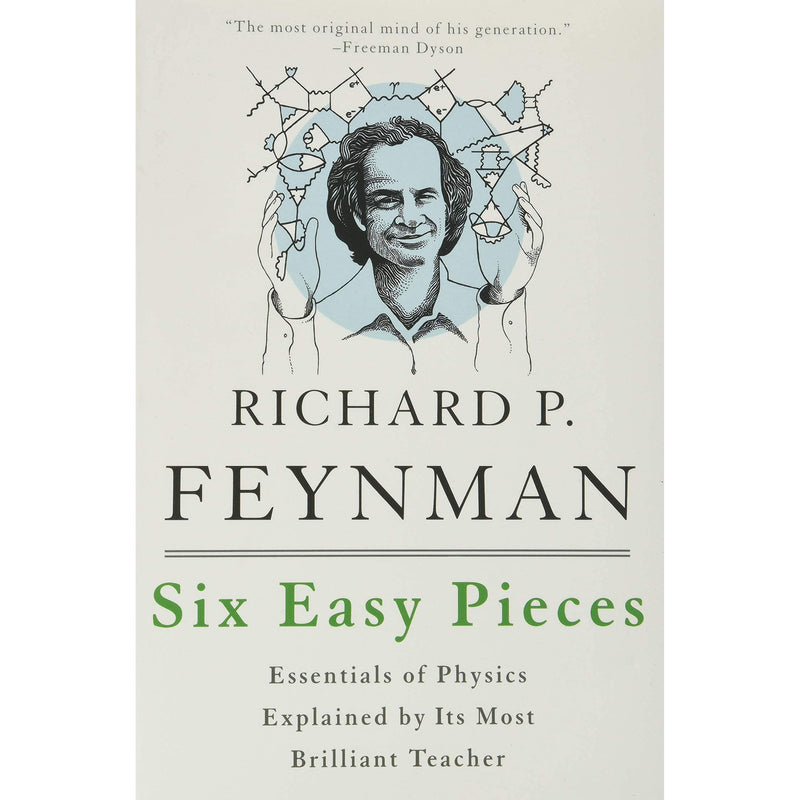 Richard P Feynman Collection 3 Books Set (Six Easy Pieces, Six Not-so-Easy Pieces, "Surely You're Joking, Mr. Feynman!") - The Book Bundle