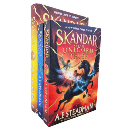 Skandar Series 3 Books Collection Set (Skandar and the Chaos Trials (Hardback), Skandar and the Unicorn Thief and Skandar and the Phantom Rider) - The Book Bundle
