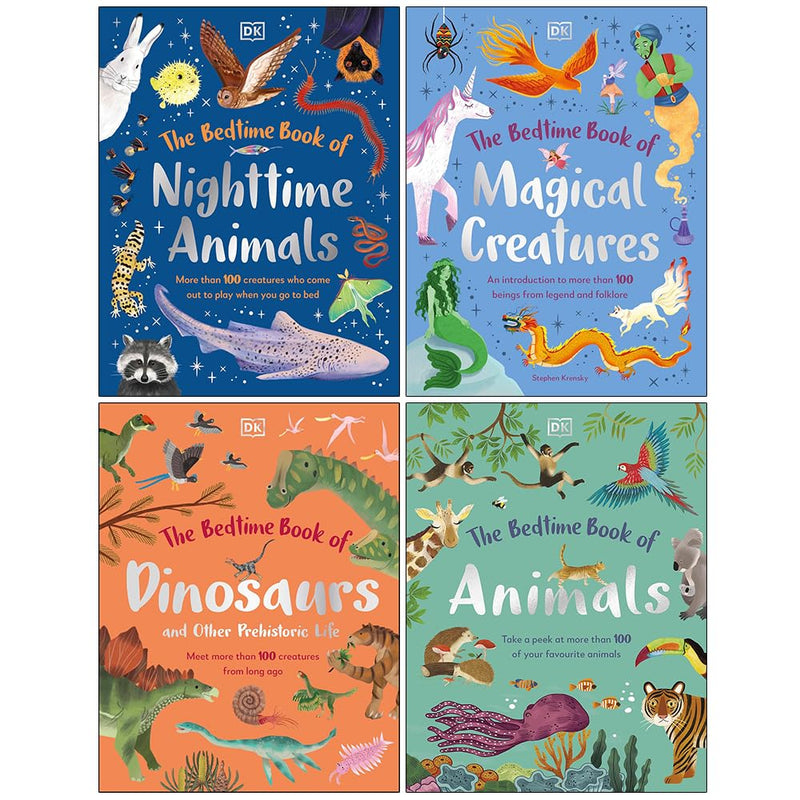 Bedtime Books Series 4 Books Collection Set by DK, Stephen Krensky & Dean Lomax - Fiction - Hardcover