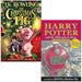 The Christmas Pig and Harry Potter and the Philosopher's Stane By J.K. Rowling 2 Books Collection Set - The Book Bundle