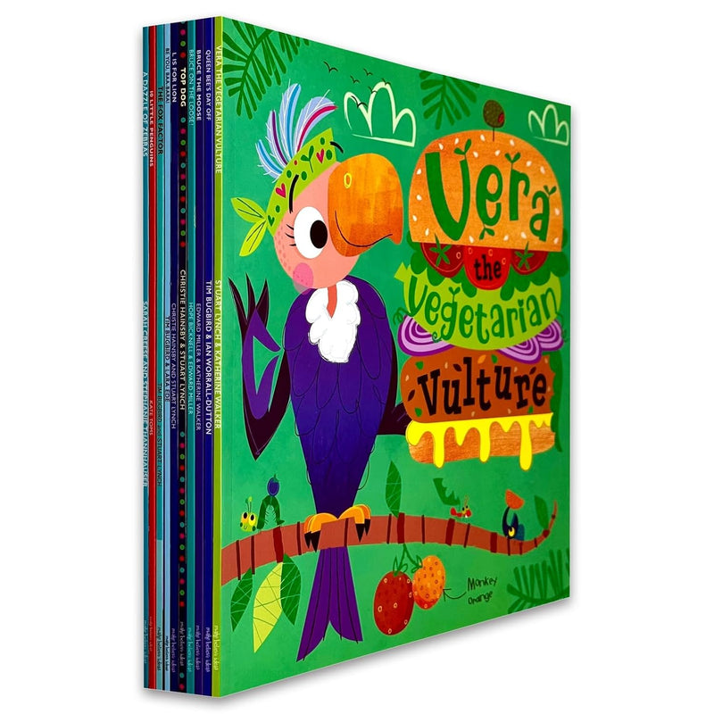 Amazing Animal Bundle 10 Books Collection Set Vera the Vegetarian Vulture, Queen Bee's Day Off - Fiction - Paperback