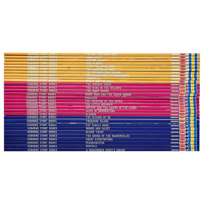 Usborne Storybook Reading Library 30 Books Collection Set (Level 1 Beginner Reader, Level 2 Developing Reader and Level 3 Confident Reader) With Free Online Audio - The Book Bundle