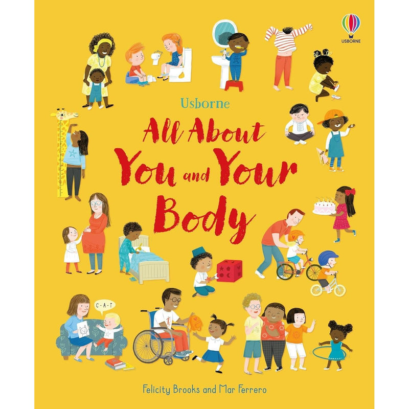 Usborne All About Feelings My First Books 6 Books Set By Felicity Brooks (All About Feelings) - The Book Bundle