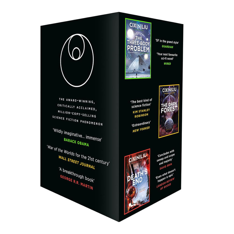 Three-Body Problem 3-book boxset by Cixin Liu, includes The Dark Forest and Death's End, published by Head of Zeus.