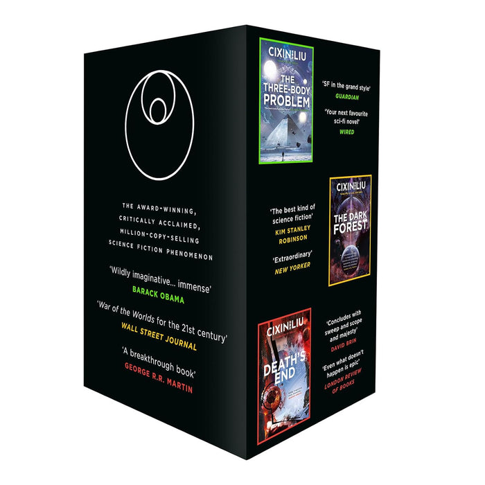 The Three-Body Problem 3 Books Boxset Collection by Cixin Liu (The Three Body Problem, The Dark Forest & Deaths's End) - The Book Bundle