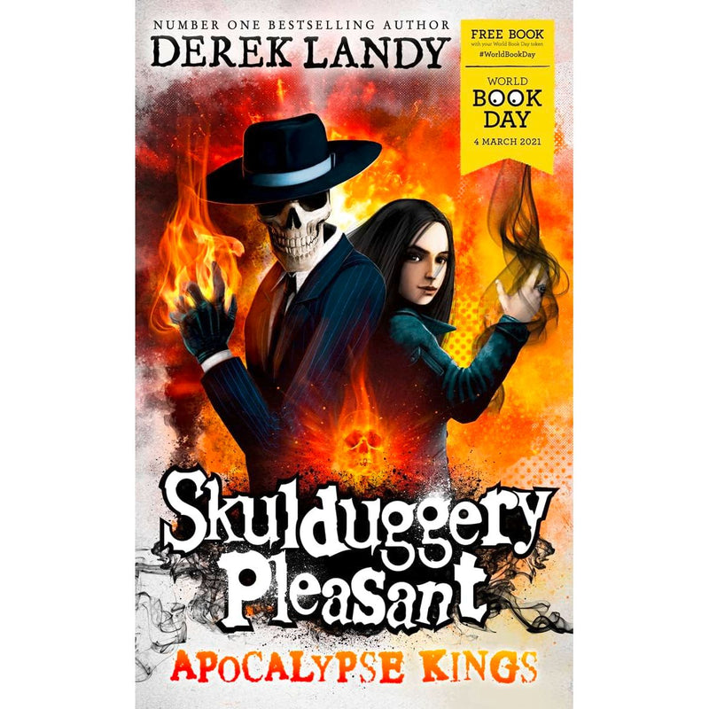 Skulduggery Pleasant Collection 17 Books Set by Derek Landy Apocalypse Kings1-16 - The Book Bundle