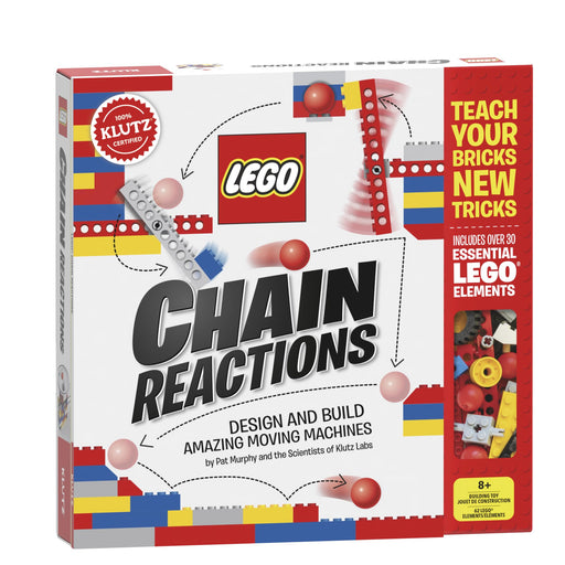 Klutz: Lego Chain Reactions: Design and Build Amazing Moving Machines - The Book Bundle