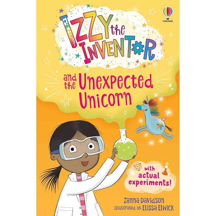 Izzy the Inventor Series By Zanna Davidson 6 Books Collection Set (The Unexpected Unicorn, The Curse of Doom) - The Book Bundle