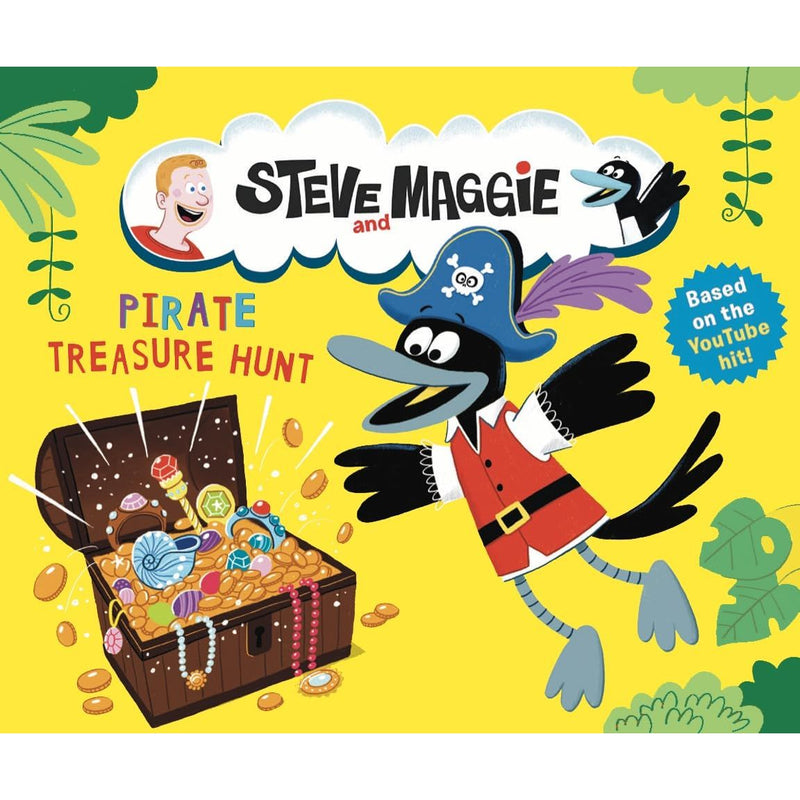 Steve and Maggie: Pirate Treasure Hunt: Based on the hit YouTube and Amazon Prime series for toddlers - A pirate treasure-hunt picture book story - The perfect gift for kids age 4, 5, 6 - The Book Bundle