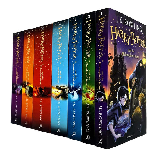 J.K. Rowling Harry Potter Collection 7 Books  Set - The Book Bundle