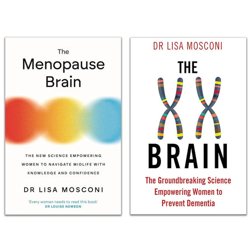 Dr. Lisa Mosconi 2 Books Collection Set (The XX Brain & The Menopause Brain) - The Book Bundle
