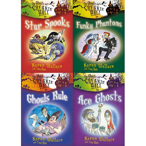Ghost of creakie hall series karen wallace 4 books collection set - The Book Bundle
