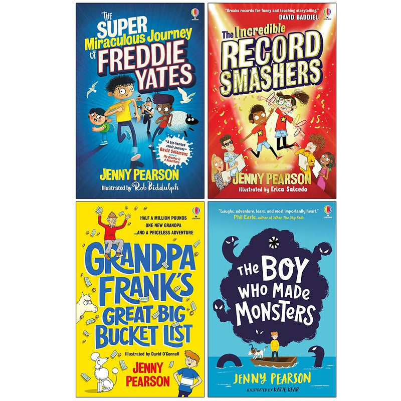 Jenny Pearson Collection 4 Books Set (The Super-Miraculous Journey of Freddie Yates)Collection 4 Books Set (The Super-Miraculous Journey of Freddie Yates) - The Book Bundle