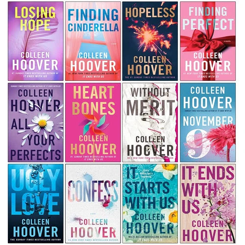 All Your Perfect & It Ends With Us 12 Books Collection Set by Colleen Hoover - Fiction - Paperback