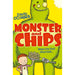 Monster and Chips 3 Books Collection Set By David O'Connell (Monster and Chips Food Fright) - The Book Bundle