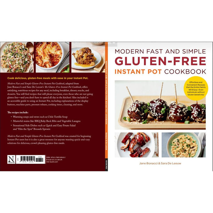 Modern Fast and Simple Gluten-Free Instant Pot Cookbook - The Book Bundle
