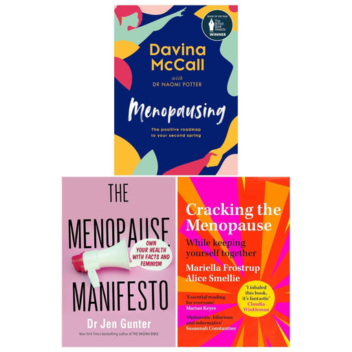 Menopause Manifesto, Cracking the Menopause and Menopausing [Hardcover] 3 Books Collection Set - The Book Bundle