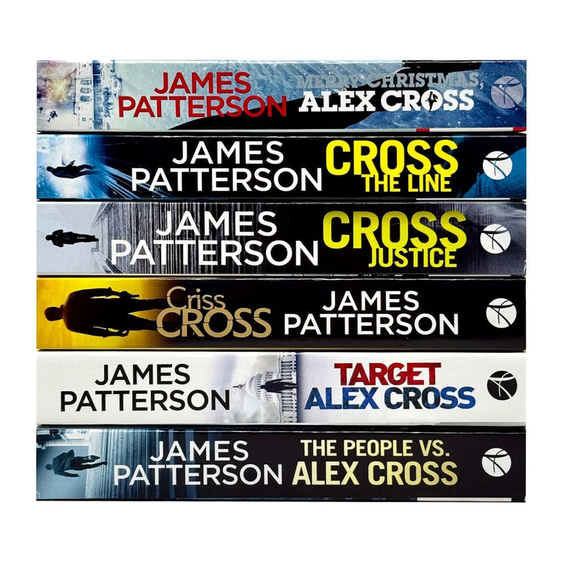 Six paperback books from the Alex Cross Series by James Patterson, fiction collection set published by Arrow Ltd.