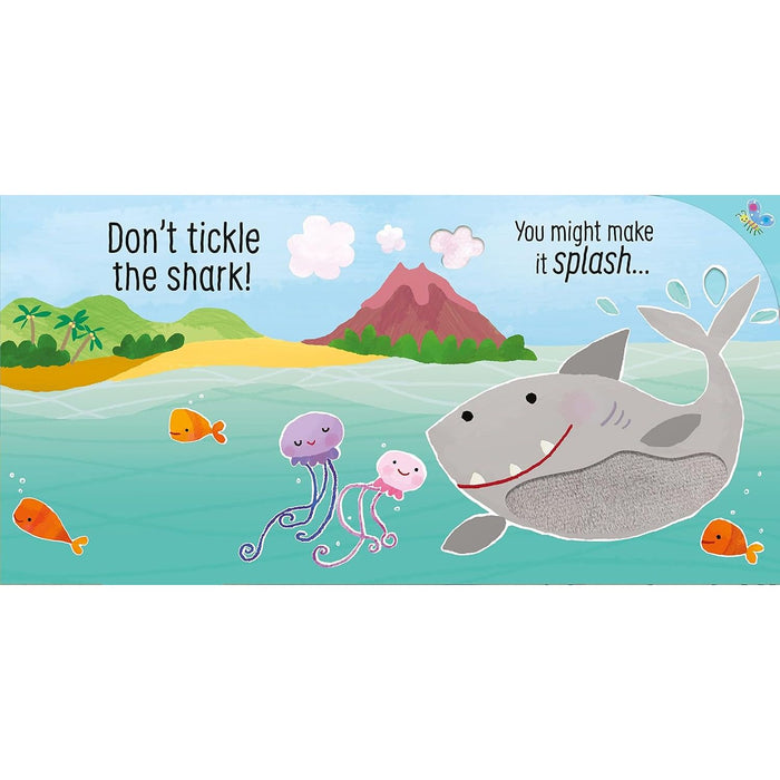 Don't Tickle the Shark! (DON'T TICKLE Touchy Feely Sound Books) - The Book Bundle