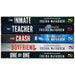 Freida McFadden 5 Books Set (The Inmate, The Boyfriend, The Crash, The Teacher, One by One) - The Book Bundle