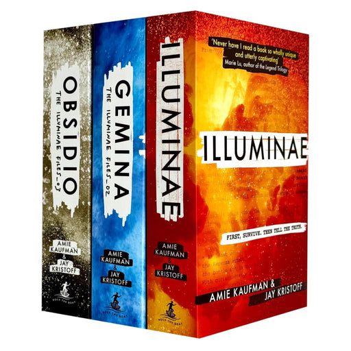 Illuminae Files Series Collection 3 Books Set by Jay Kristoff, Amie Kaufman (Illuminae, Gemina & Obsidio) - The Book Bundle