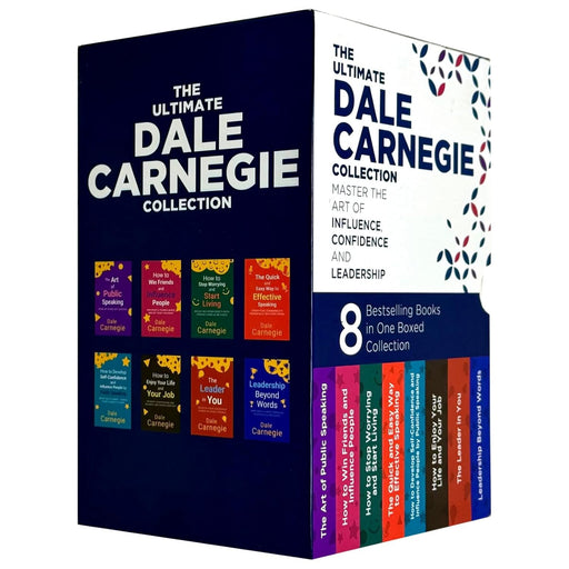 The Ultimate Dale Carnegie 8 Book Collection Box Set (Leadership Beyond Words, The Leader in You, The Art of Public Speaking & More) - The Book Bundle