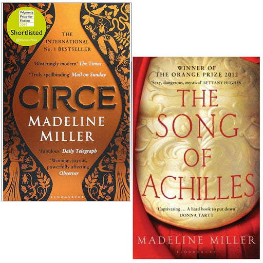 Circe and The Song of Achilles By Madeline Miller 2 Books Collection Set - The Book Bundle