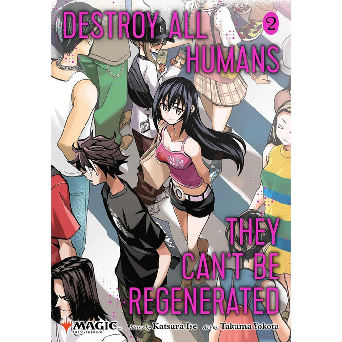Destroy All Humans. They Can't Be Regenerated. A Magic: The Gathering Manga Vol 1-5 Collection 5 Books Set