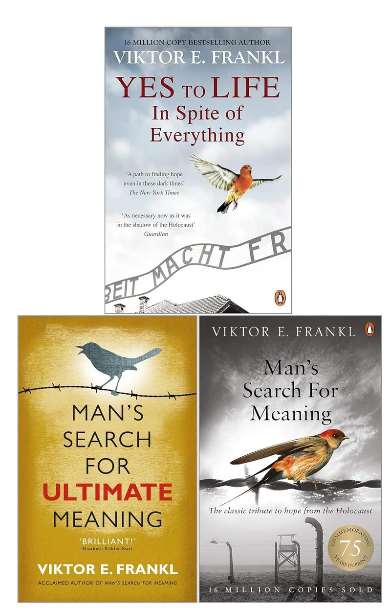 Viktor E. Frankl Collection 3 Books Set by Viktor E. Frankl - Non Fiction - Paperback