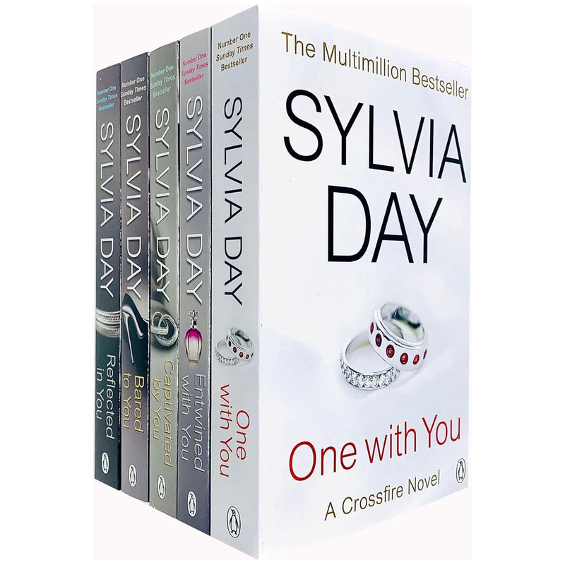 A Crossfire Novel 5 Books Collection Set By Sylvia Day (One With You, Captivated By You & More...) - The Book Bundle