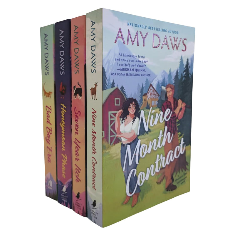 Mountain Men Matchmaker Series 4 Books Collection Set By Amy Daws - Fiction - Paperback