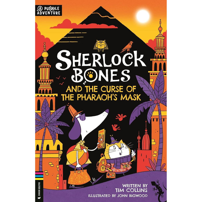 Adventures of Sherlock Bones Series 5 Books Collection Set By Tim Collins - The Book Bundle