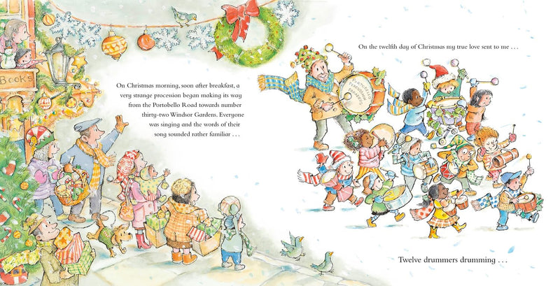 Paddington's Twelve Days Of Christmas Festive Picture Book By Paddington Bear - Ages 3–5 - Paperback