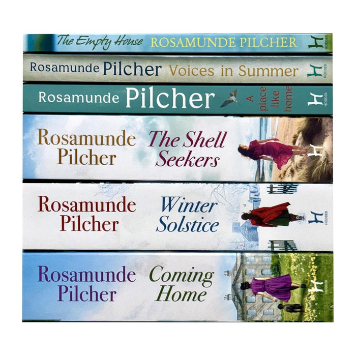 Rosamunde Pilcher Collection 6 Books Set (Coming Home, Winter Solstice, The Shell Seekers & More)