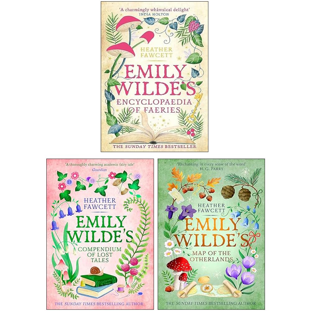 Emily Wilde Series 3 Books Collection Set by Heather Fawcett Compendiu ...