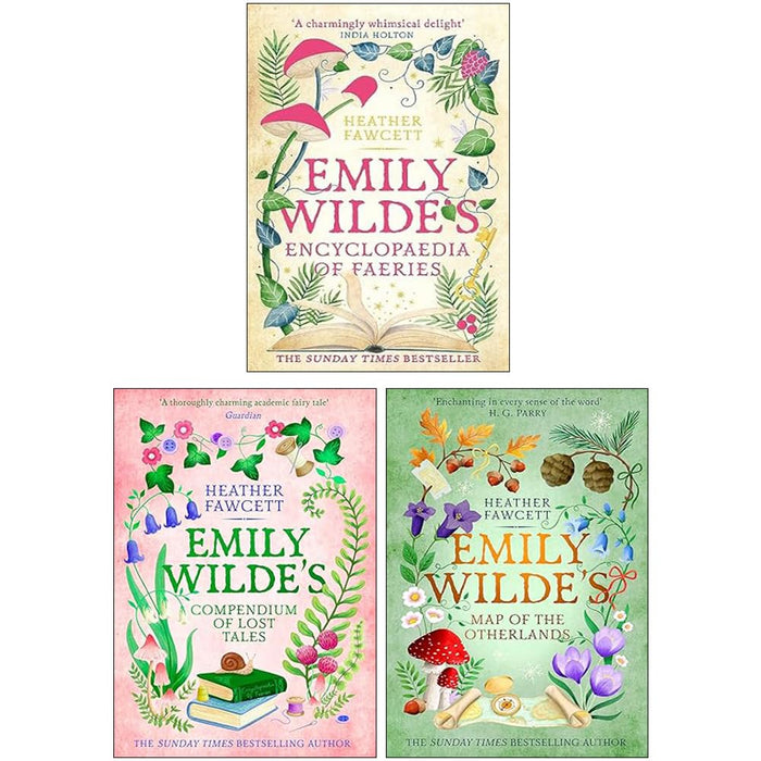 Emily Wilde Series 3 Books Collection Set by Heather Fawcett Compendium of Lost - The Book Bundle