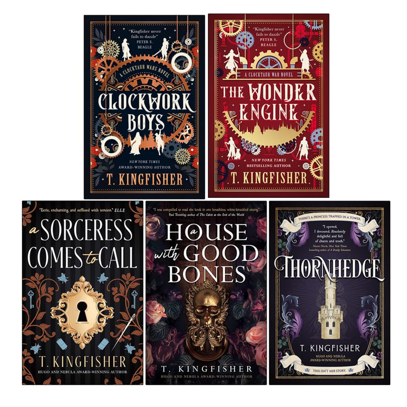 Clockwork Boys, The Wonder Engine, Thornhedge 5 Books Collection Set by T. Kingfisher - Fiction - Mixed Format