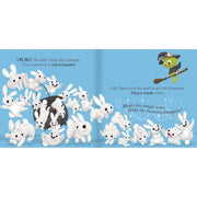 Three paperback children's books from Tom Fletcher's "Who's In Your Book?" collection for ages 3-7, featuring colorful cover illustrations.