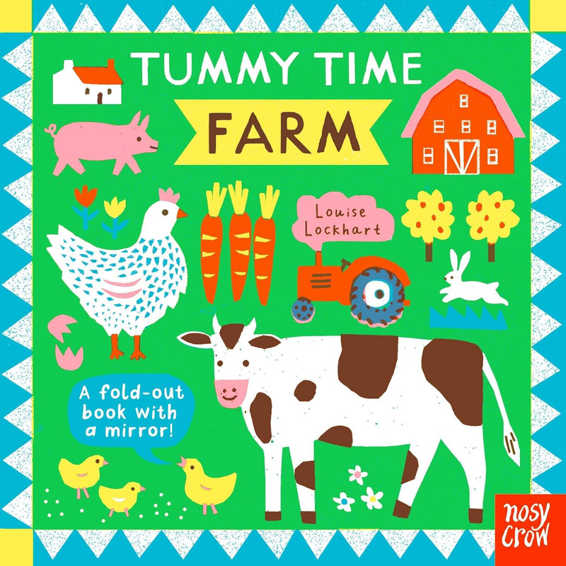 Tummy Time Collection 4 Books Set By Louise Lockhart (Farm, Safari, Park & Forest)