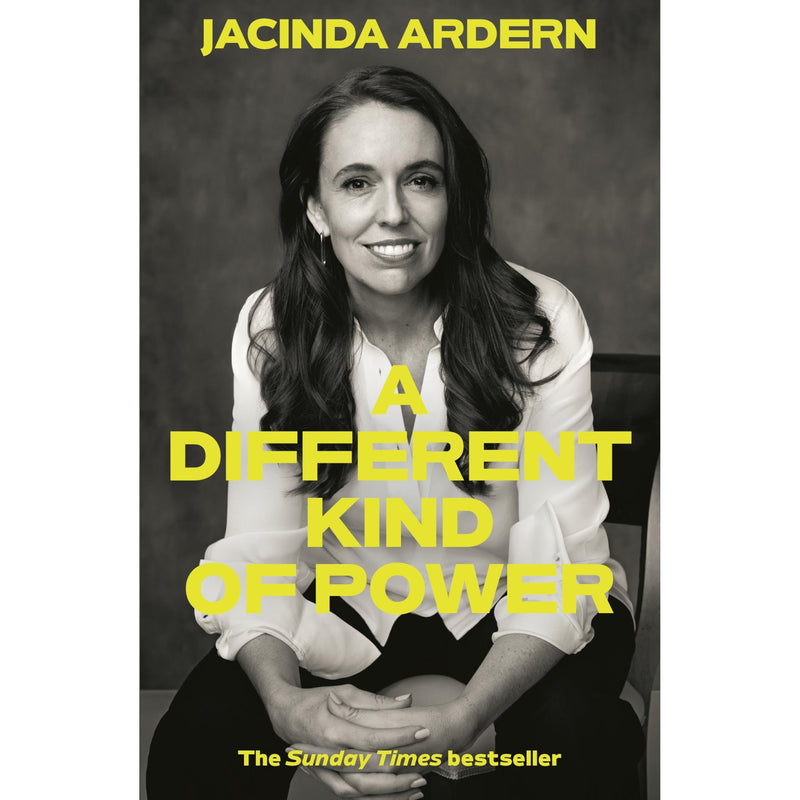 Cover image of "A Different Kind Of Power" memoir by Macmillan, featuring the book's title and author on the front cover.
