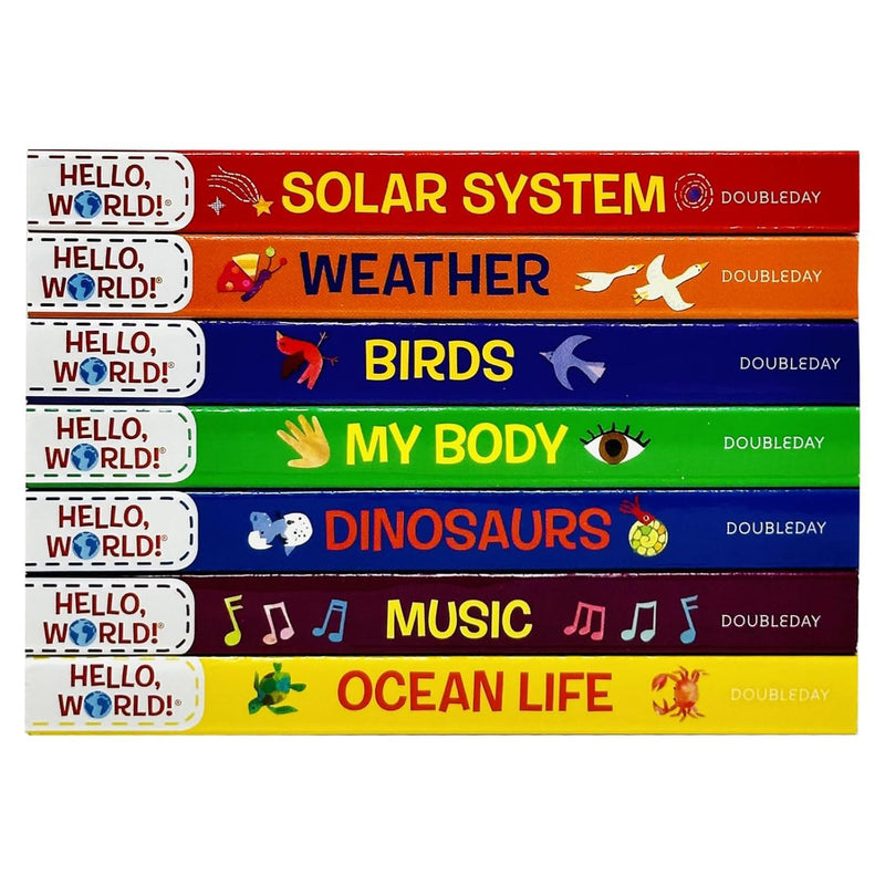 Hello, World! 7 Books Collection Box Set By Jill Mcdonald (Solar System, Weather) - The Book Bundle