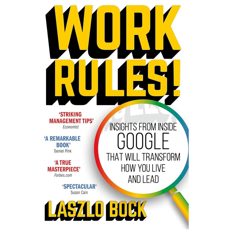 Make Brilliant Work, Work Rules! and Counseling Skills For Managers 3 Books Collection Set - The Book Bundle
