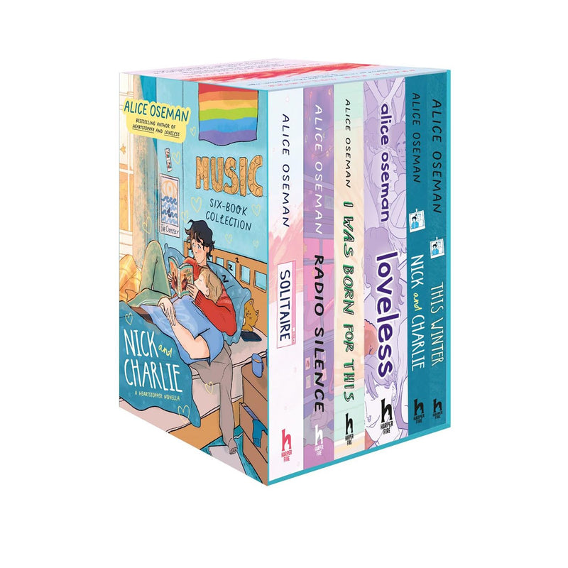 Alice Oseman 6 Books Collection Box Set (Solitaire, Radio Silence, I Was Born For This, Loveless)