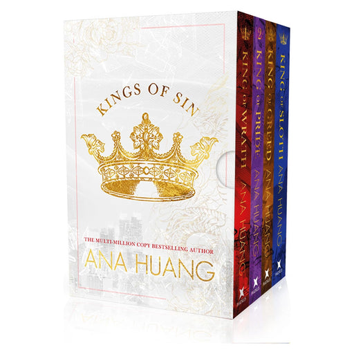 Ana Huang's King Of Series 4 Books Box Set by Ana Huang King of Greed, King Sloth, King of Pride - The Book Bundle