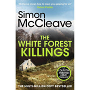Set of four DI Ruth Hunter crime novels from Simon McCleave's Hunter Series, featuring book covers with dark, dramatic artwork.