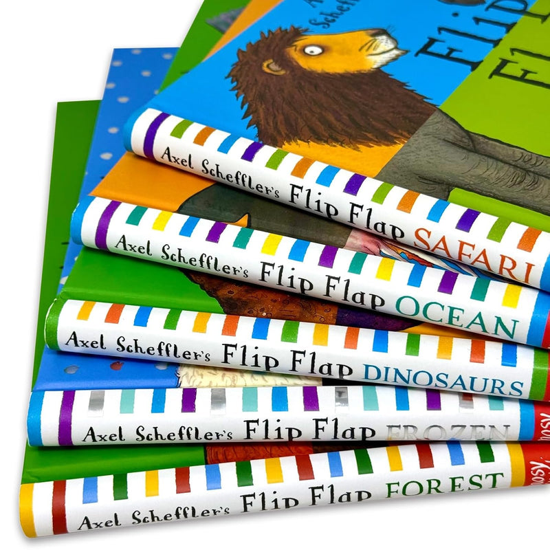 Flip Flap Series 5 Books Collection Set Pack 2 By Axel Scheffler - Fiction - Hardcover
