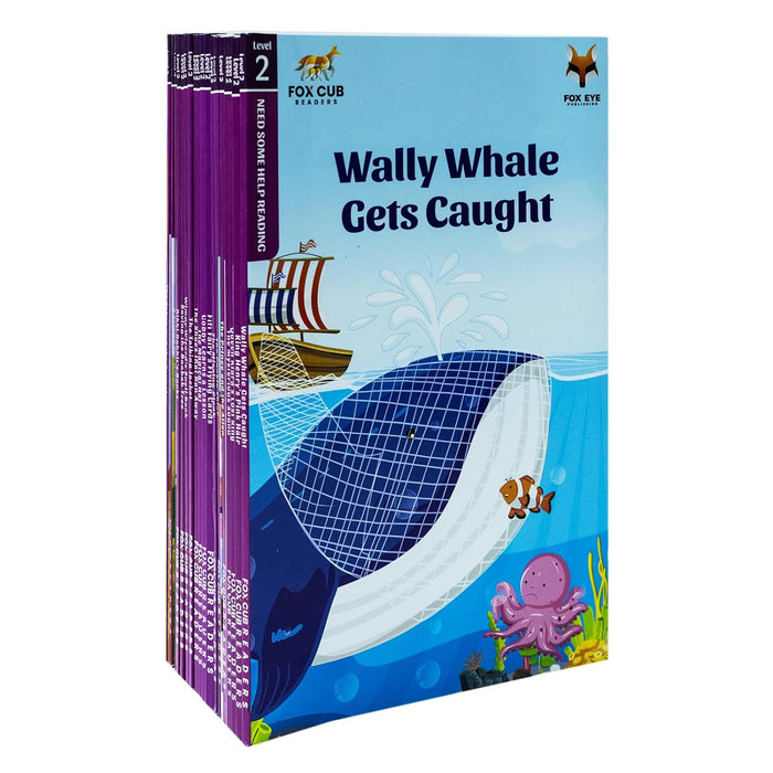 Fox Cub Emerging Graded Readers 18 Book Set Collection: Level 2 - Need Some Help Reading - The Book Bundle