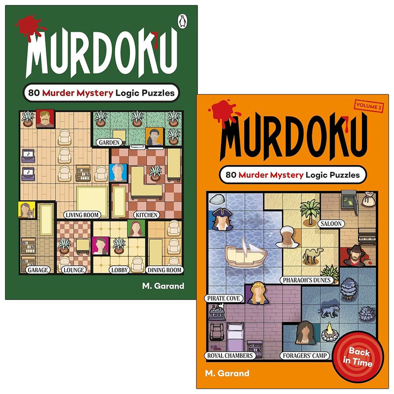 Murdoku 2 Books Collection Set by M. Garand - Non Fiction - Paperback